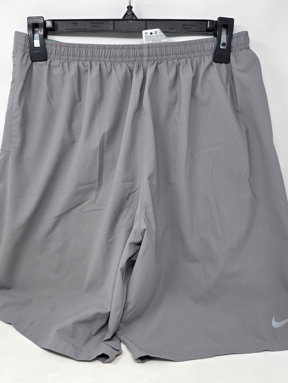 Nike Phenom 2 in 1 Running Shorts Lined Gray Green Men's Large 683283-003